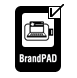 Seguimiento de retorno de BrandPad en blanco y negro